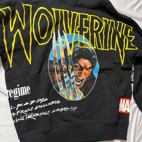 Civil Regime x Marvel “Wolverine” Black Men Hoodie Medium OS - Picture 2 of 4
